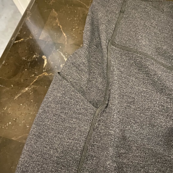 GENTLY USED Grey lululemon leggings - Picture 3 of 5
